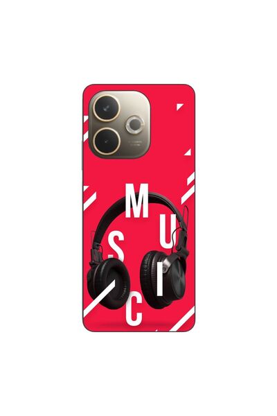 OEM Husa compatibila cu Oppo A5 Pro Silicon Gel Tpu Model Music Headphones