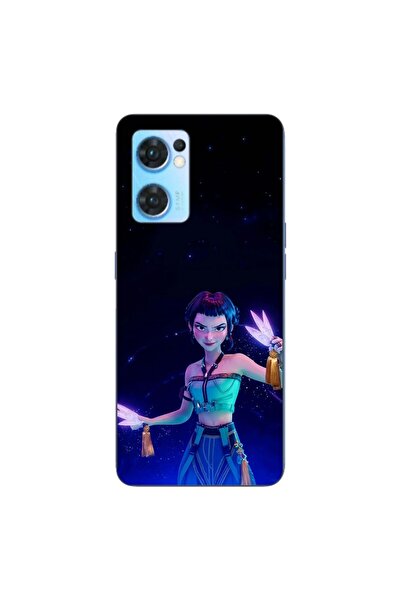 OEM Husa compatibila cu Oppo Reno7 5G Silicon Gel Tpu Model KPop Demon Hunter...