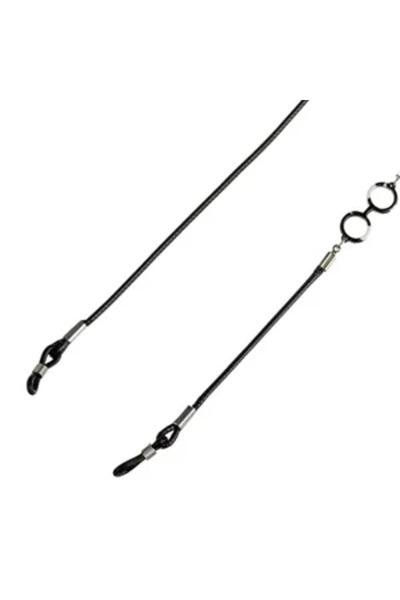 Zumzeria Black Round Eyeglass Cord Model for Glasses 70cm