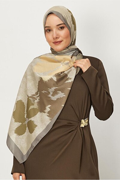 Alvina Flower-Patterned Shawl 8632