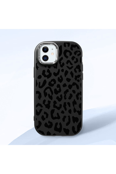SLIMFELT iPhone 12 Mini Uyumlu Yüksek Kaliteli Kaplan Desenli Kılıf Darbeye D...
