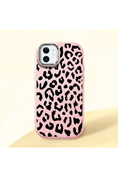 SLIMFELT iPhone 12 Mini Uyumlu Yüksek Kaliteli Kaplan Desenli Kılıf Darbeye D...