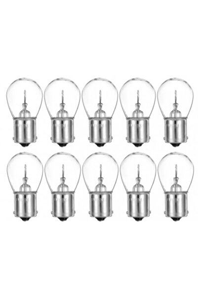 Led Light Alex Set de 10 becuri tip pară P21W (BA15s), 24V, monofazate, standard