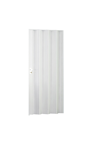 Italbox Ușă pliabilă tip acordeon, material PVC, culoare alb fumuriu, 82x203cm