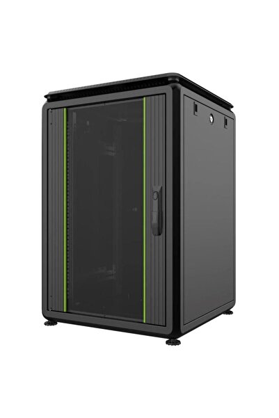 Lanview Dulap rack 19 " 16U 600 x 600 x 897mm Data Line - Negru