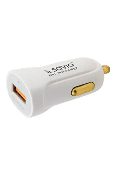 Savio Încărcător de baterii SA-05 1x USB-A 3 A (SA-05/W)