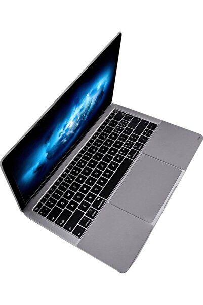 Jcpal Folie de protecție MacGuard pentru MacBook Air 2018 - Argintiu (2 în 1)