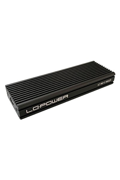 LC POWER LC-M2-C-MULTI - carcasă de stocare - card M.2 NVMe - USB 3.2 (Gen 2)
