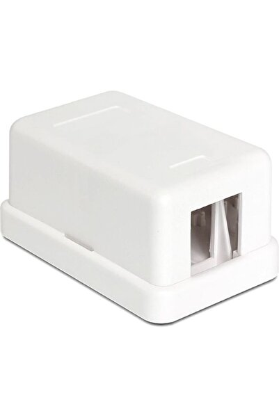 DELOCK 86226 Keystone Module Wall Mounting Box 1-Port