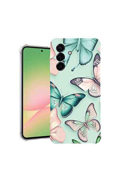 bestcase Husă Antișoc pentru Samsung Galaxy A57, Model Fluture, 3128360 AS 1227