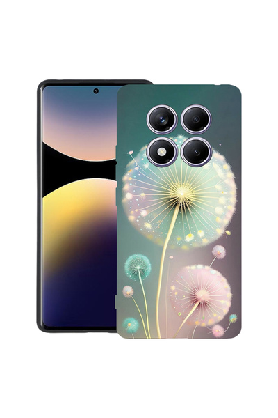 bestcase Husă TPU Ultra Subțire pentru Xiaomi Redmi Note 15 Pro 4G, Păpădie V...