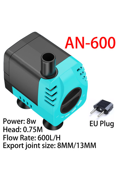 Choice3 220V 50Hz AN-600 8W Fish Tank Water Pool Submersible Pump Circulation...