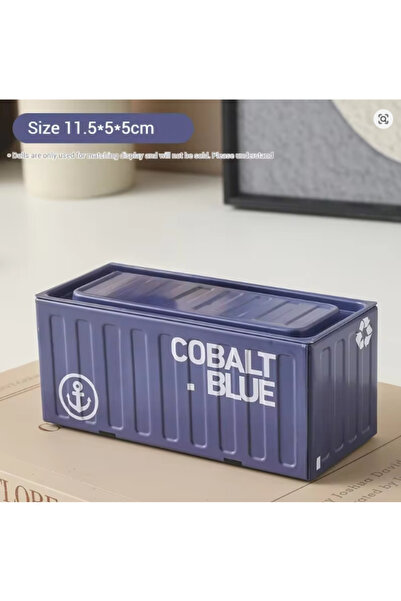 Choice1 Purple Compact Iron Storage Container Creative Desktop Organizer Offi...