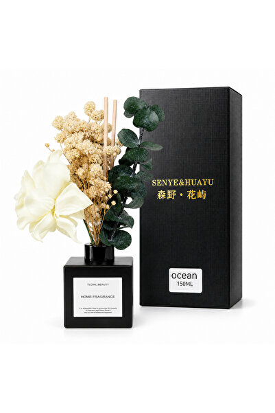 ABS Difuzor aroma premium cu betisoare, parfum de lux pentru camera, ocean, 150 ml