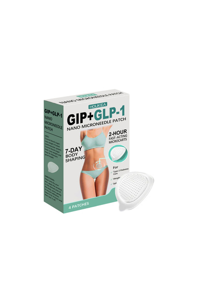 Choice 4 قطع من لصقات العناية بالجسم Gip+glp-1، عناية لطيفة لشد بشرة الجسم ور...
