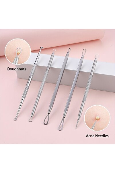 Choice 5 قطع (صندوق) ملاقط لإزالة الشعر الناتج عن التورم تحت الجلد وإبر لإزال...