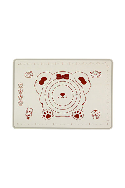 Choice 70X50Cm Pink Food Grade Silicone Kneading Mat Cute Bear Anti Slip Roll...