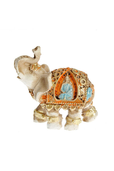 meli melo Statueta elefant cu detalii orientale