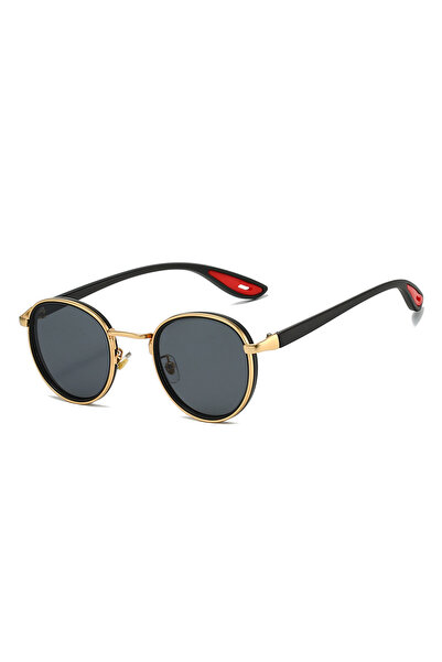 Choice3 as picture shows golden-black GM LUMIAS Vintage Round Sunglasses Men ...
