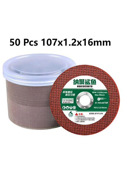 Choice1 50pcs Red 50 pieces 107x1.2x16mm Grinding Wheel 107 Angle Grinder Ult...