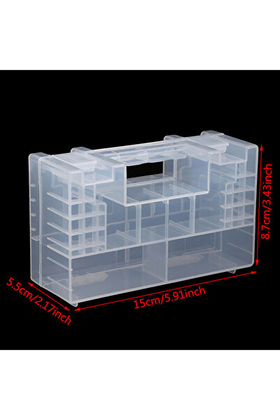 Choice 1pcs Plastic Battery Box Storage Case Holder Organizer for AA AAA C D ...
