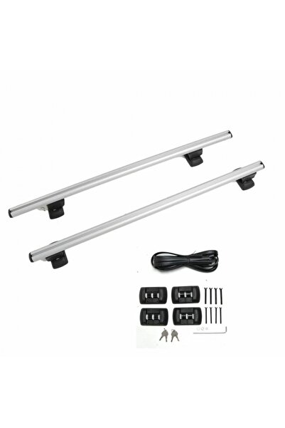 CED AUTO TRADE Set de 2 bare de plafon auto din aluminiu, lungime totală 135 ...