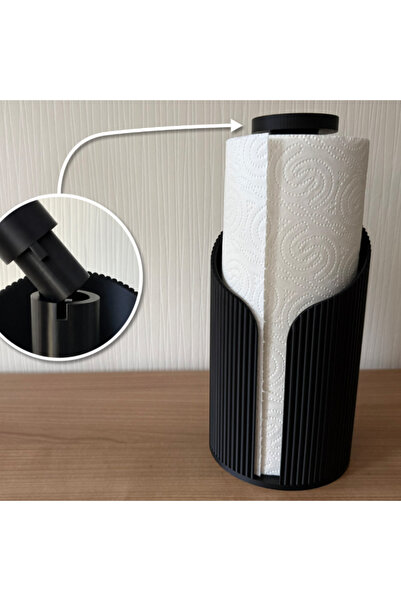 KonsolStation54 Rulo Peçete Standı - Mutfak ve Banyo İçin Dekoratif Peçetelik...