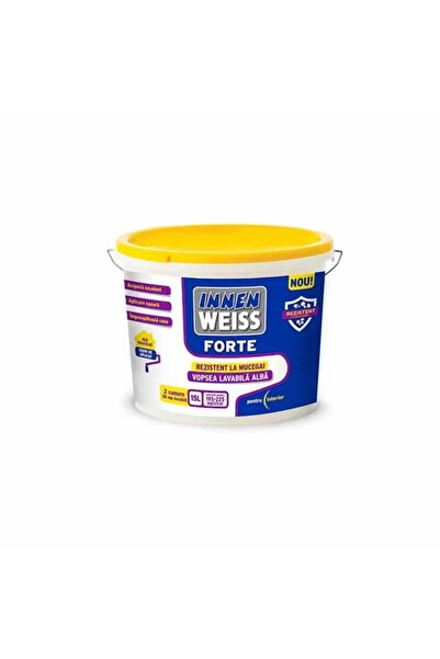 WEISS Миеща се интериорна боя, Форте 15 л, INNENWEISS, бял / EXT5830996
