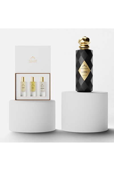 AROMATIC Fragrance Collection + 200ml Perfume - Set (Flirt - Hug - Crystal) +...