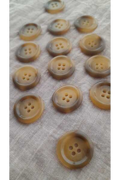 ILERI EUROPE Polyeser Button 22 mm 14 Pcs