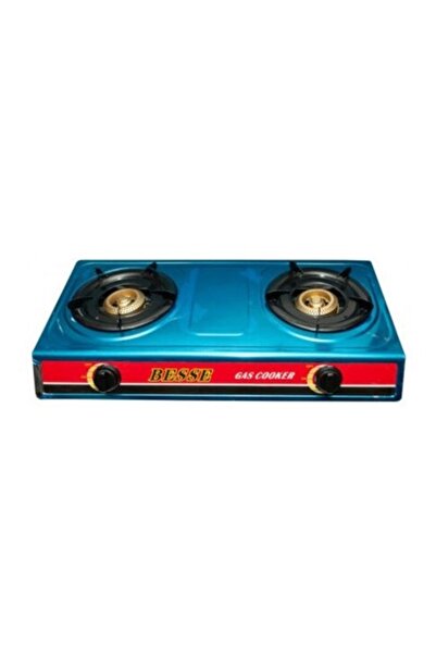 OEM Besse 2-burner stainless steel gas stove with quartz ignition