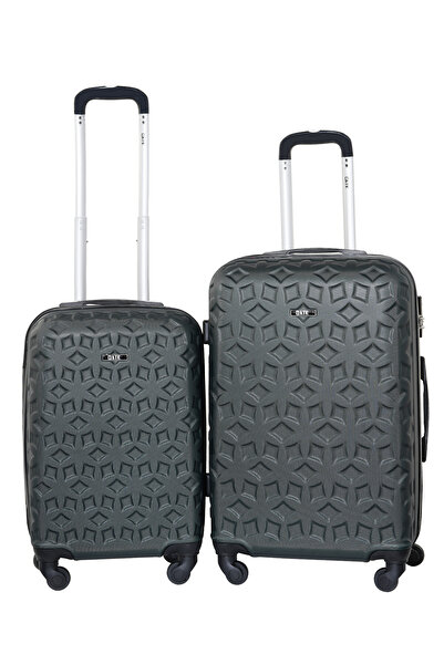 KTMC 2-Piece ABS Luggage Set 20/24 inches Carry-On & Checked Suitcases, KTMC-...