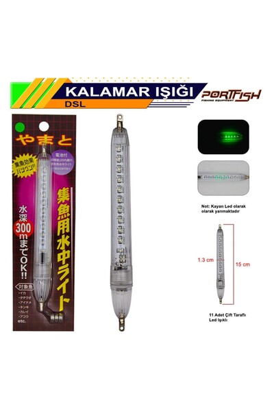 Port Fish Portfish Kalamar Işığı Led
