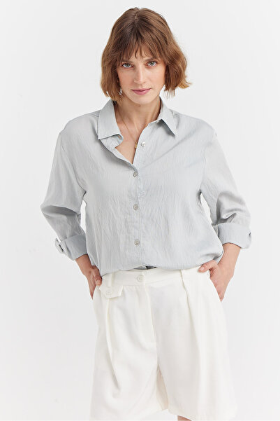 PAULMARK Women's Oversize Shirt