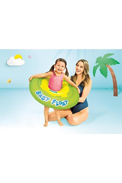 Intex عوامة أطفال بيبي وينج 76 سم، 1-2 سنة، 11-15 كجم