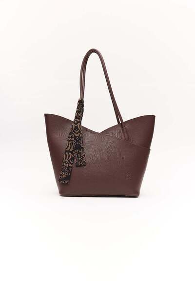 PAULMARK Women's Scarf Detailed Bag
