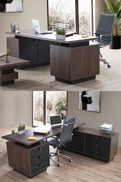 İYENA HOME LİVİNG Edessa Etajerli Ofis Masası