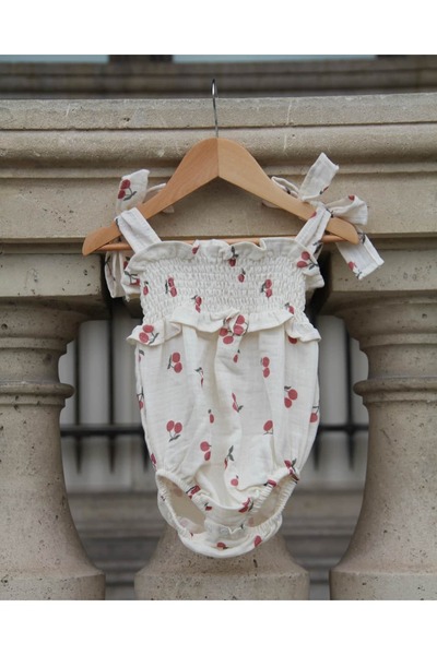 Nipperland CLAIRE Kiraz Desenli 3’lü Set