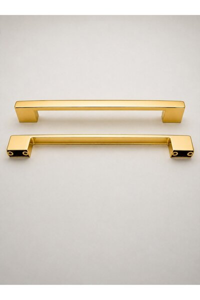 SARINCI Mobilya Kulpu Mutfak Kulp 160-192mm Gold Kaplama