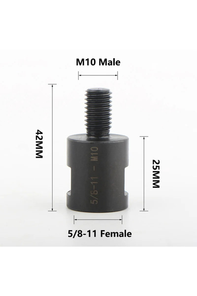 Choice3 5-8-11 to M10 M14 Adapter Angle Grinder M10 M14 5/8-11'' Thread Conve...