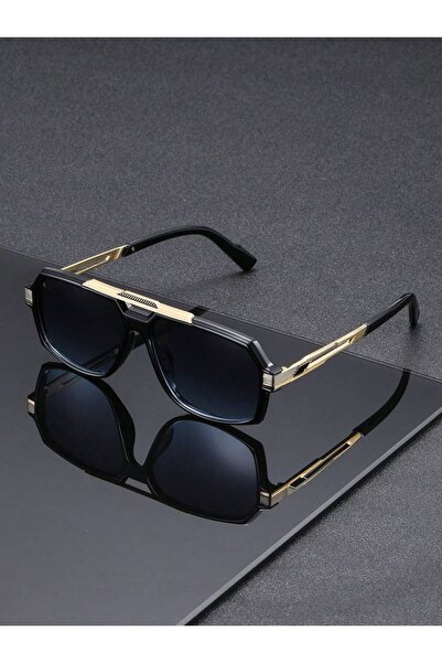 Choice1 Blue 1 pair of men's T transparent frame gray European and American f...