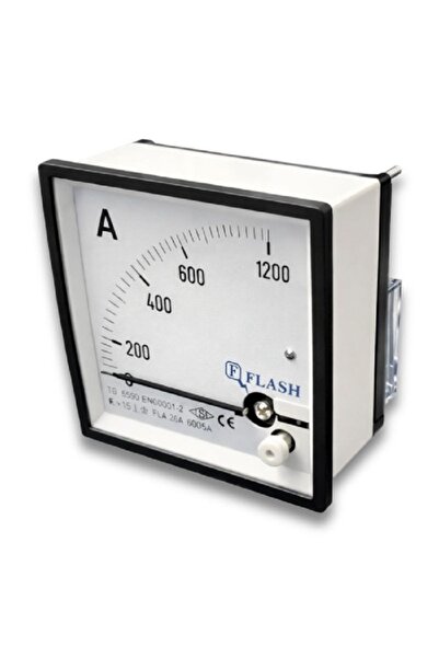 Flash Fla-96 600/5 Ampermetre Pano Ampermetresi