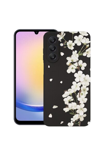 bestcase Husă TPU Ultra Subțire compatibilă cu Samsung Galaxy S24 FE, Floral ...