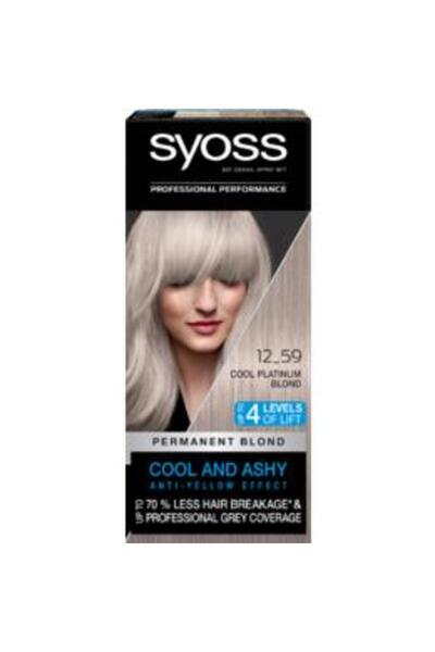 Syoss Vopsea de Par Permanentă - Performanță profesională, Blond permanent re...