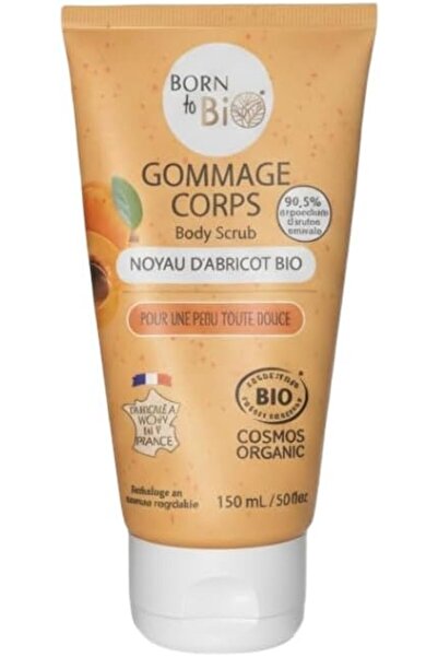 Born to Bio Organic Apricot Kernel Body Peeling Mask - 150 ml