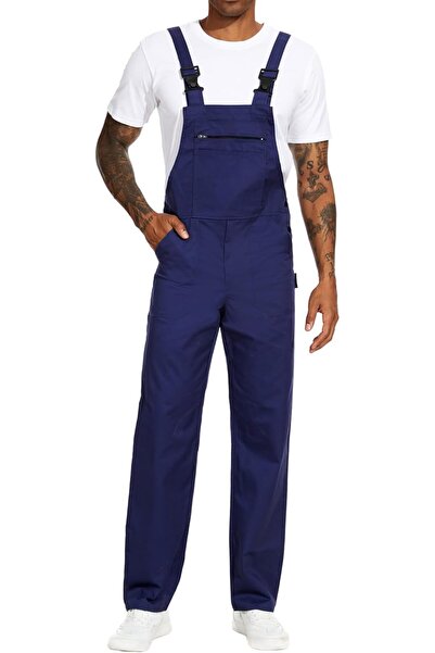 WORK IDEA Work Dungarees for Men, Multi-Pocket Technology, Work Trousers for Men