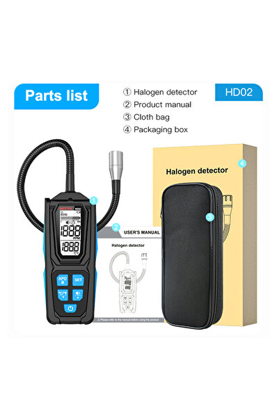 Choice HD02 MESTEK HD02 Refrigerant Halogen Meter Air Conditioning Leak Detec...