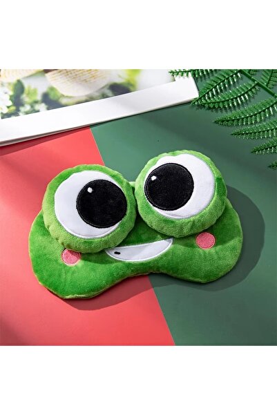choice2 Type B Lovely Cartoon Frog Sleep Eye Mask Skin-friendly Breathable Sh...