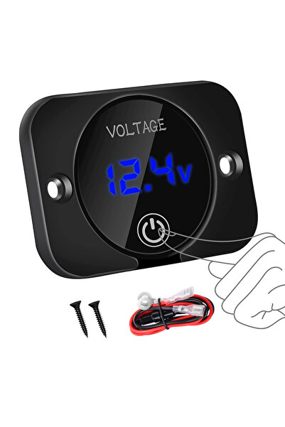 Choice Blue LED DaierTek 12V Touch Switch Digital Display DC 12V 24V Car Volt...