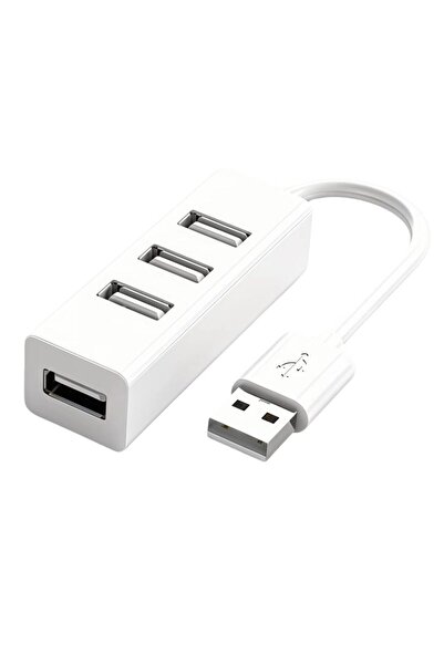 choice2 white1Pcs USB 2.0 4-Port Power Strip Charging Extension Cable USB Hub...